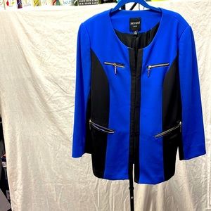 Womens black and blue jacket